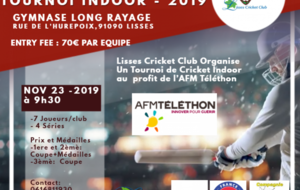 Tournoi de Cricket pour les enthousiastes - au profit de Téléthon à Lisses