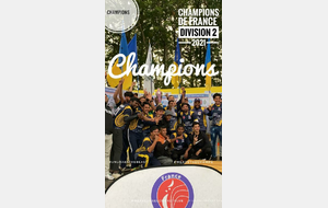 Back to Back Champions (2020 & 2021) - French Division2